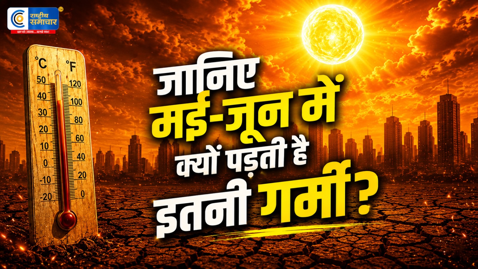 मई-जून में अचानक इतनी गर्मी..क्यों पड़ती है ? जानिए सूरज, धरती और हीटवेव का साइंस 