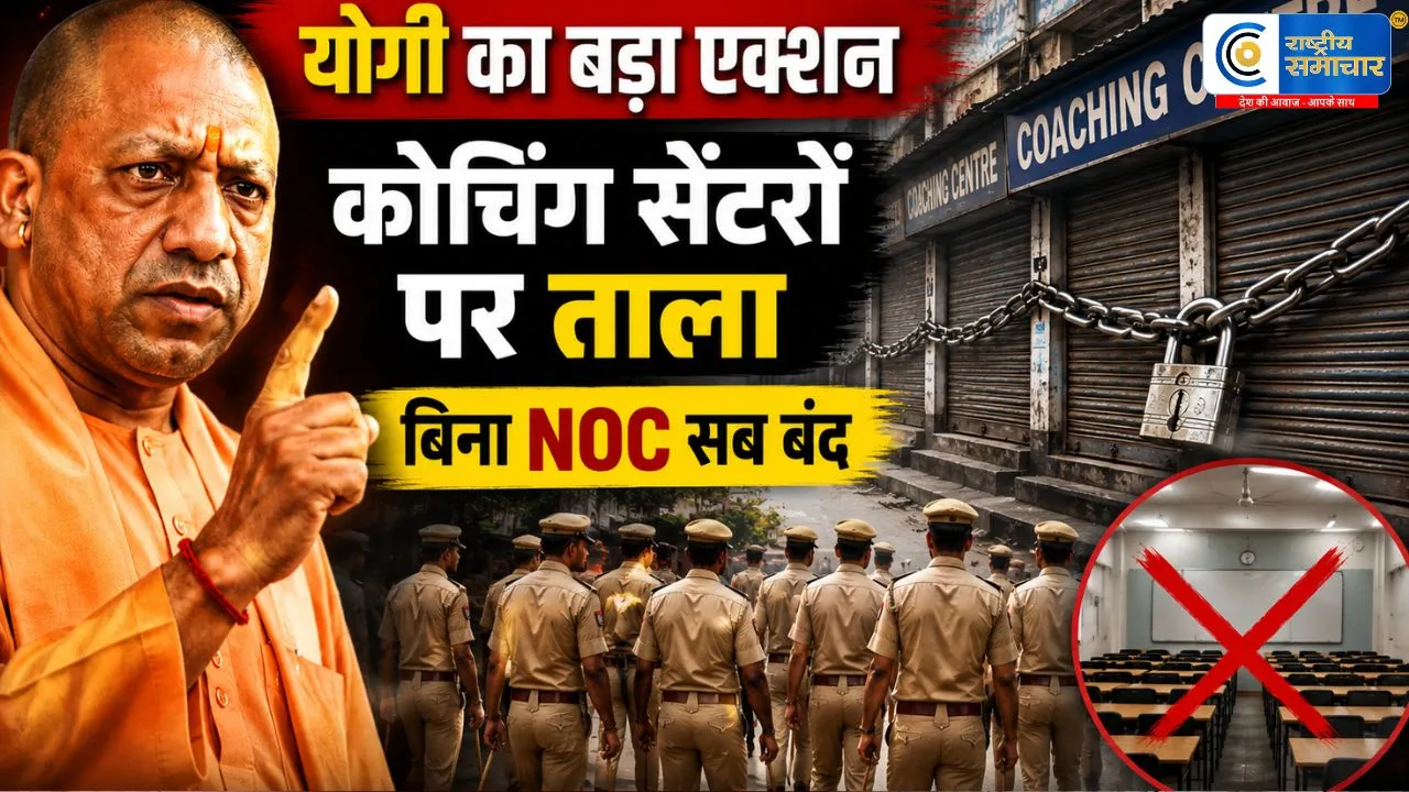 UP में कोचिंग सेंटरों पर बड़ा एक्शन: खान सर की कोचिंग समेत 100 से ज्यादा सेंटर सील,CM योगी का सख्त आदेश