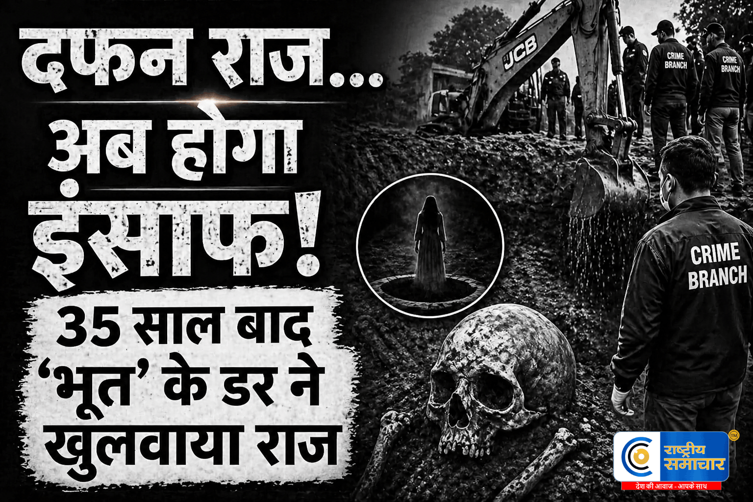 35 साल पुराने मर्डर का खुलेगा राज!अहमदाबाद में 'भूत' के डर ने पकड़वाया हत्यारा,घर के कुएं में मिला शबनम का कंकाल