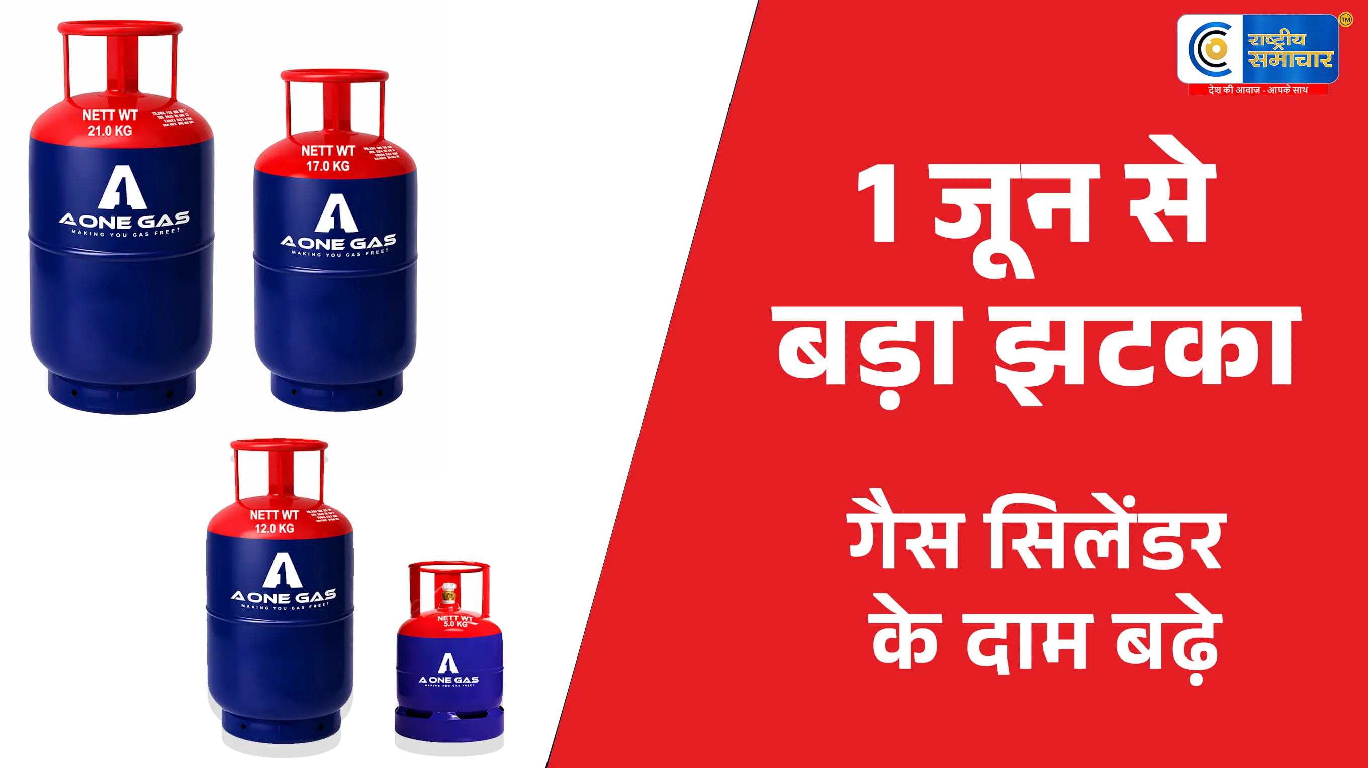 1 जून से महंगा हुआ कमर्शियल…LPG सिलेंडर 42 रुपये बढ़े दाम; 5 KG सिलेंडर भी हुआ महंगा,नए महीने की शुरुआत के साथ महंगाई का झटका