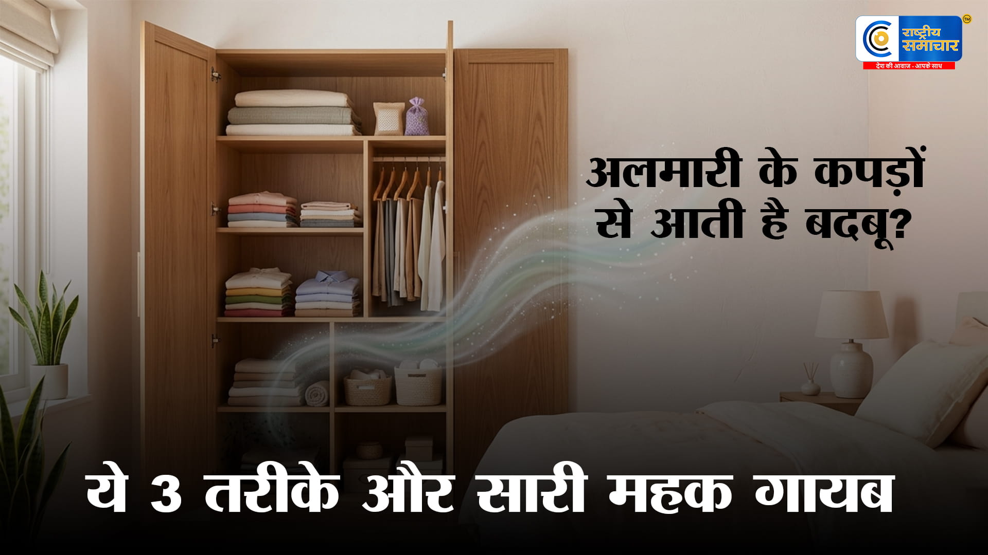 सीलन की बदबू?अलमारी के कपड़ों से आती है,बिना धूप इन 3 जादुई तरीकों से महक उठेंगे कपड़े