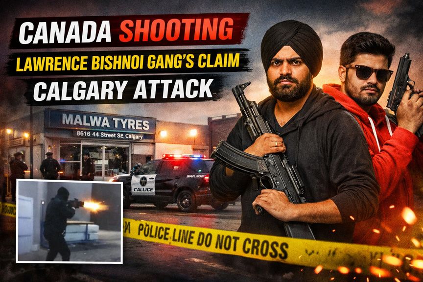 कनाडा में गोलीबारी : लॉरेंस बिश्नोई गिरोह के सदस्यों ने जिम्मेदारी ली, वीडियो भी वायरल किया