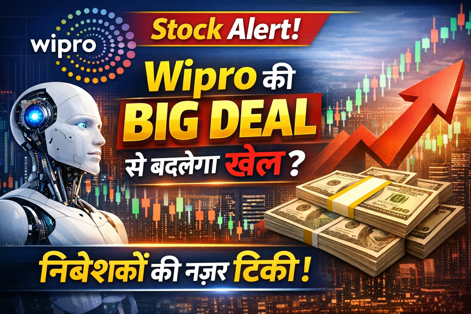 Wipro की बड़ी डीलबदल सकता है खेल? AI फोकस और ग्लोबल विस्तार से निवेशकों की नजरें टिकीं
