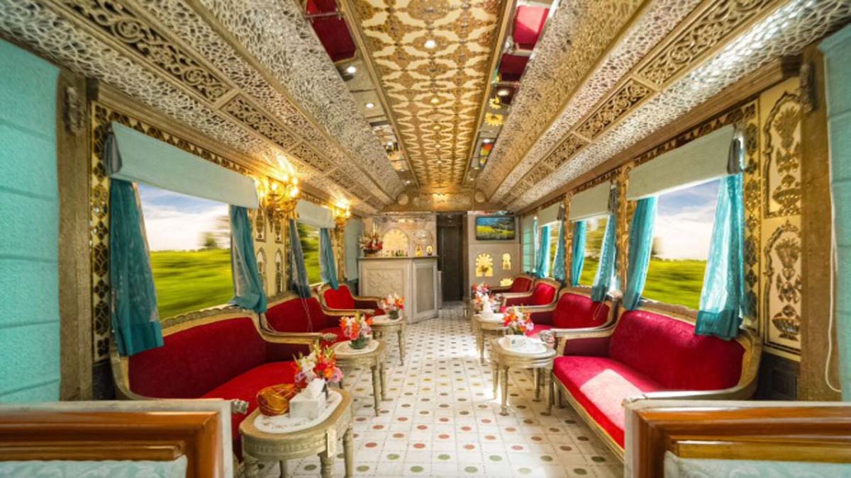 Palace On Wheels’ में सफर मतलब चलता-फिरता शाही महल, अंदर की तस्वीरें देख रह जाएंगे दंग 