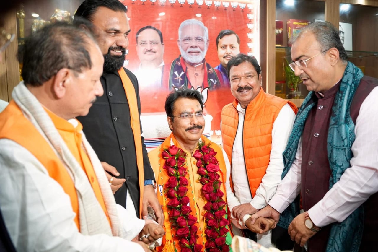 मिथिला की धरती से आशीर्वाद लेकर  संजय सरावगी   ने संभाला प्रदेश अध्यक्ष का दायित्व, विकसित बिहार के संकल्प के साथ आगे बढ़ने का ऐलान