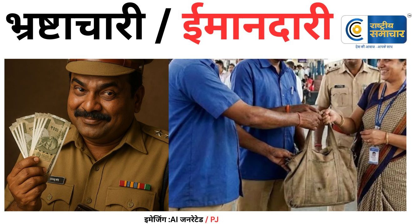 BLACK & WHITE : बिहार से दो ब्लेक एंड व्हाइट घटनाएं -मजदूरों ने रुपए गहने लौटाए तो थानेदार ने रुपए उडाए 