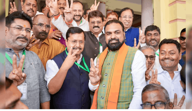 बिहार राज्यसभा चुनाव परिणाम: NDA का क्लीन स्वीप, सभी 5 उम्मीदवारों ने दर्ज की जीत विधानसभा में दिखा एनडीए का मजबूत बहुमत