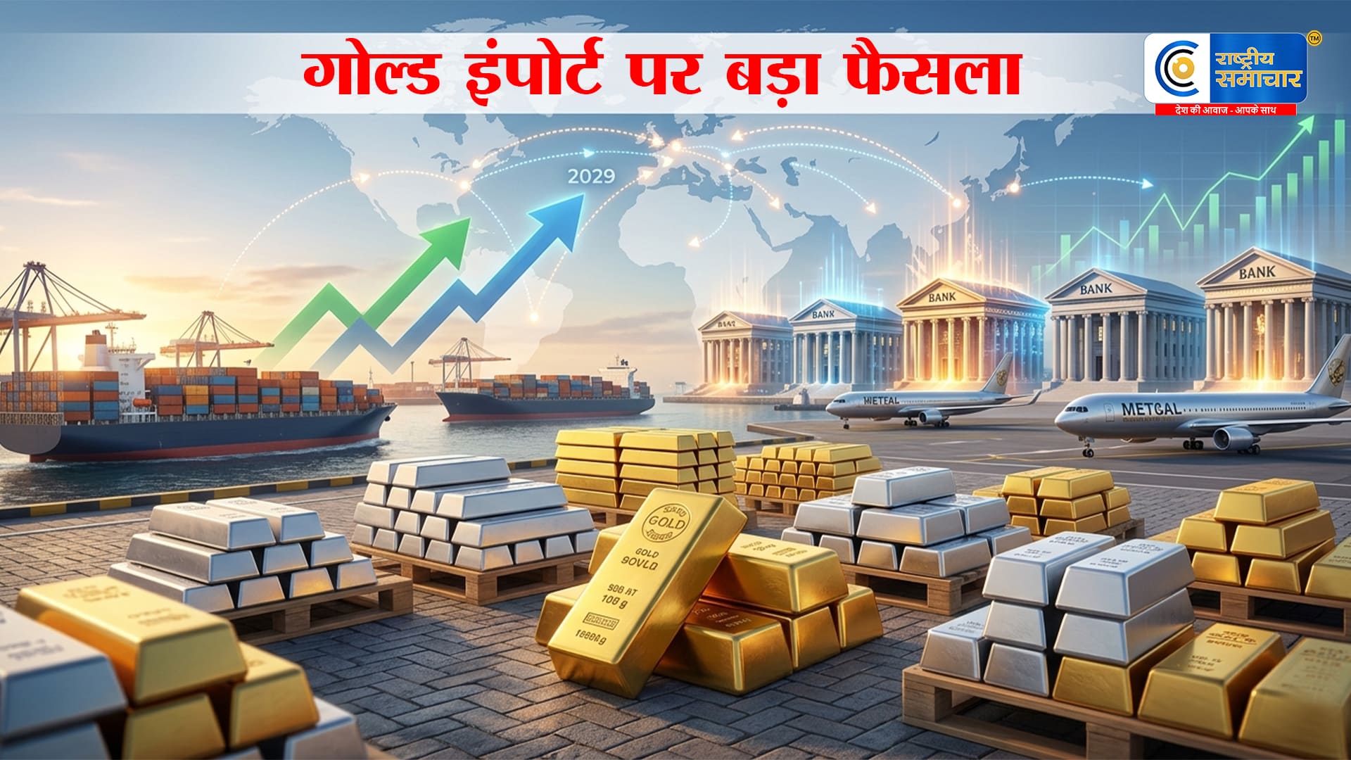 15 बैंकों को मिला सोना-चांदी आयात लाइसेंस, 2029 तक सप्लाई रहेगी मजबूत