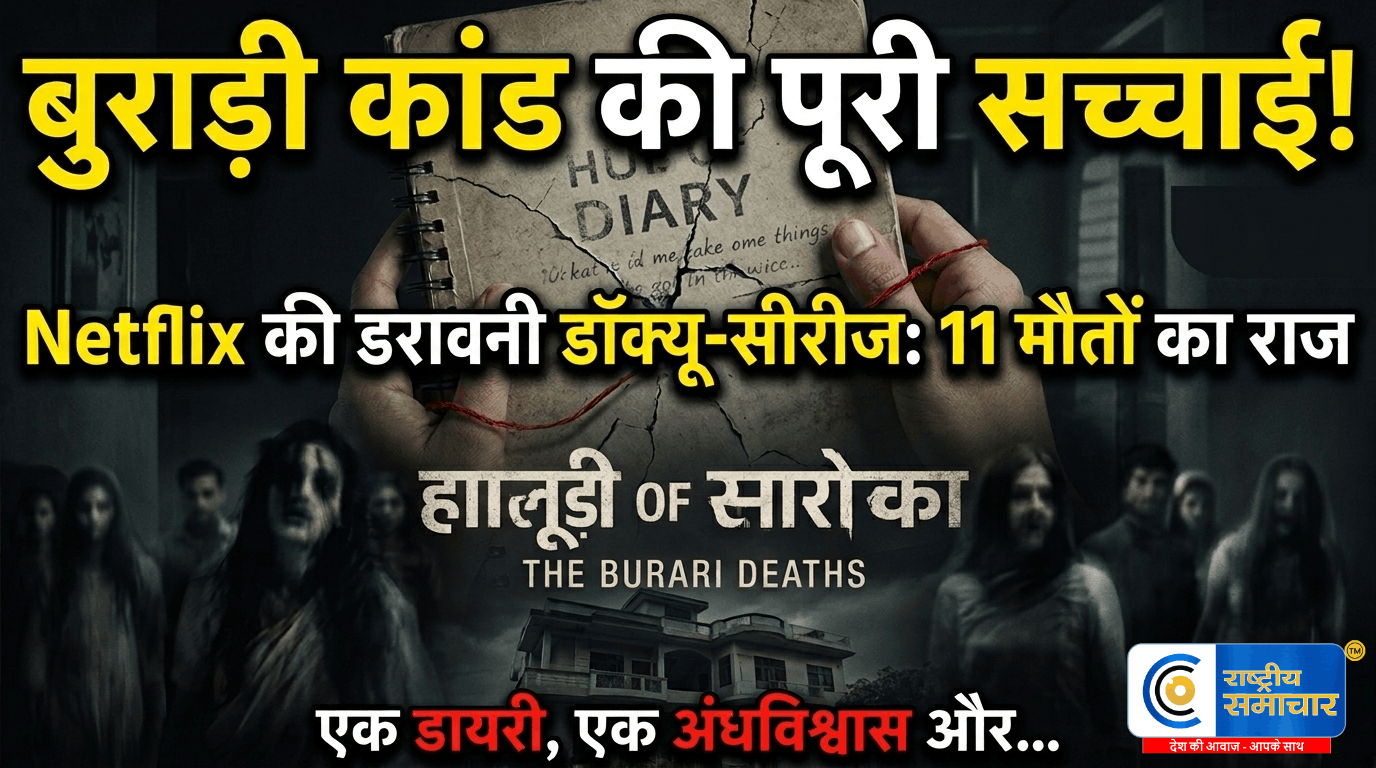 एक डायरी11 मौतें और खौफनाक सच— इस Netflix सीरीज ने पूरे देश को हिला दियाराड़ी कांड पर बनी इस डॉक्यू