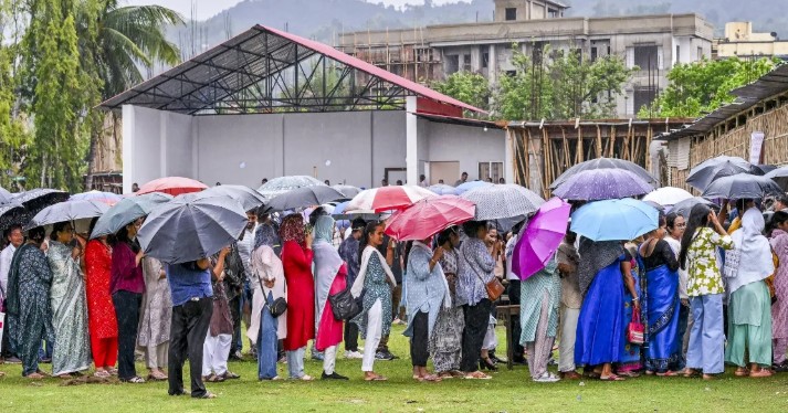 Bumper Voting :असम में 84.42%, केरल में 75.01% और पुडुचेरी में 86.92% मतदान, Final data का इंतजार