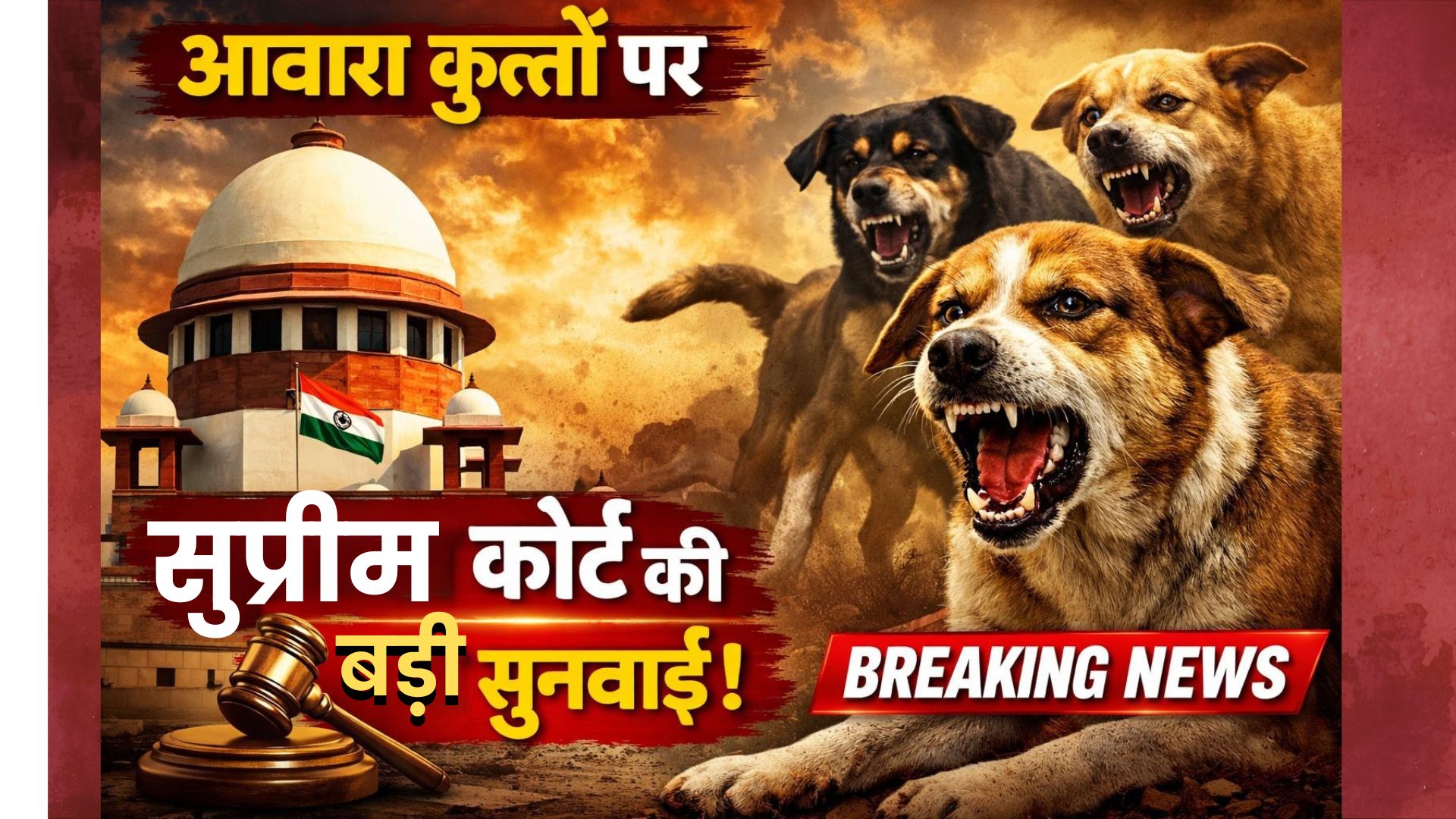 सुप्रीम कोर्ट ने दलीलों पर सवाल किया -'क्या कुत्तों को सिखाया जा सकता है कि वे न काटें?  कैसे पता चलेगा कि कौन सा श्वान काटने के मूड में है ?