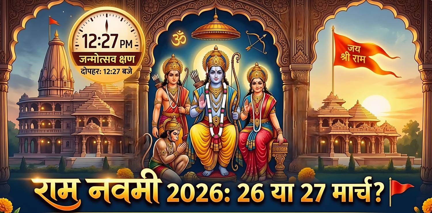 Ram Navami 2026: 26 या 27 मार्च? रामलला के जन्मोत्सव की तारीख पर बड़ा अपडेट; जानें पूजा का सबसे सटीक मुहूर्त
