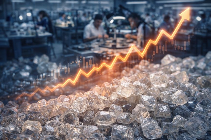 Dimond City Surat :रफ डायमंड के दाम तेजी से बढ़े, सूरत सहित हीरा उद्योग जगत में चिंता का माहौल