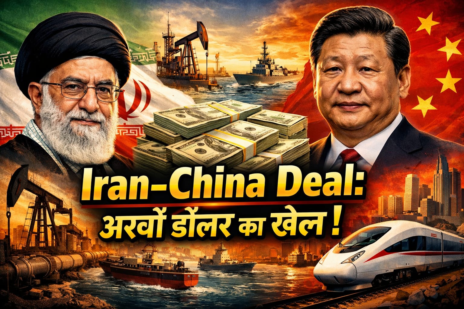  ईरान के साथ क्यों खड़ा है चीन?तेल,व्यापार और अरबों डॉलर के सौदों का पूरा खेल,अमेरिकी पाबंदियों के बावजूद चीन बना ईरानी तेल का खरीदार