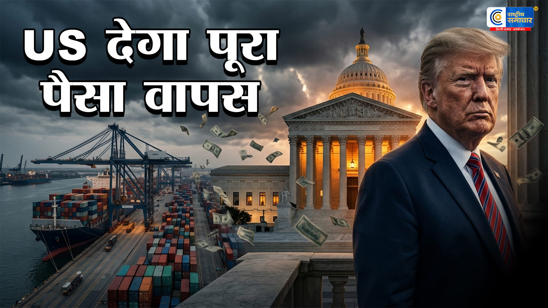 क्या ट्रंप को लौटाने होंगे 166 अरब डॉलर? सुप्रीम कोर्ट के फैसले के बाद टैरिफ रिफंड का पूरा मामला समझिए,भारत को फायदा मिलेगा या नहीं?