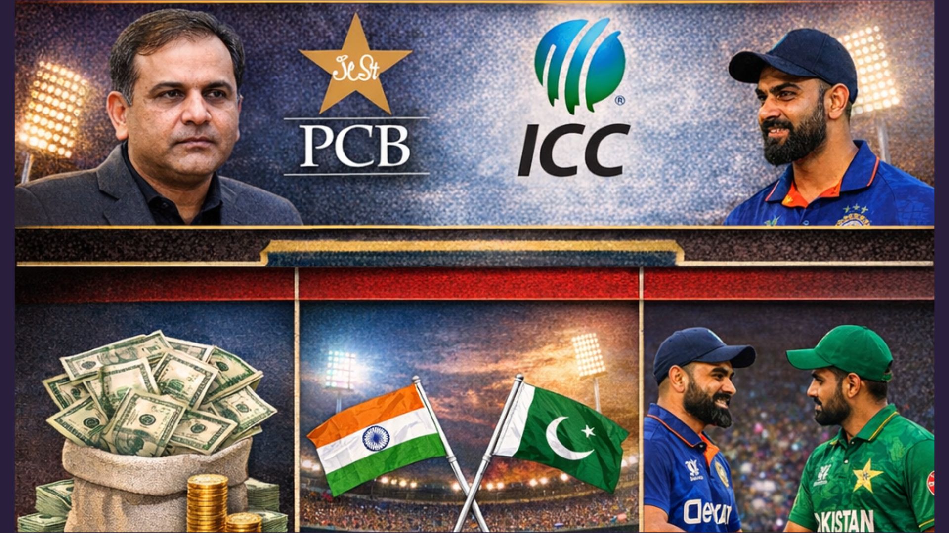 पाकिस्तान ने तीन डिमांड रखी, नौटंकी जारी - टी20 वर्ल्ड कप- 2026 में भारतीय खिलाड़ी पाकिस्तान के खिलाड़ियों से हाथ मिलाएं