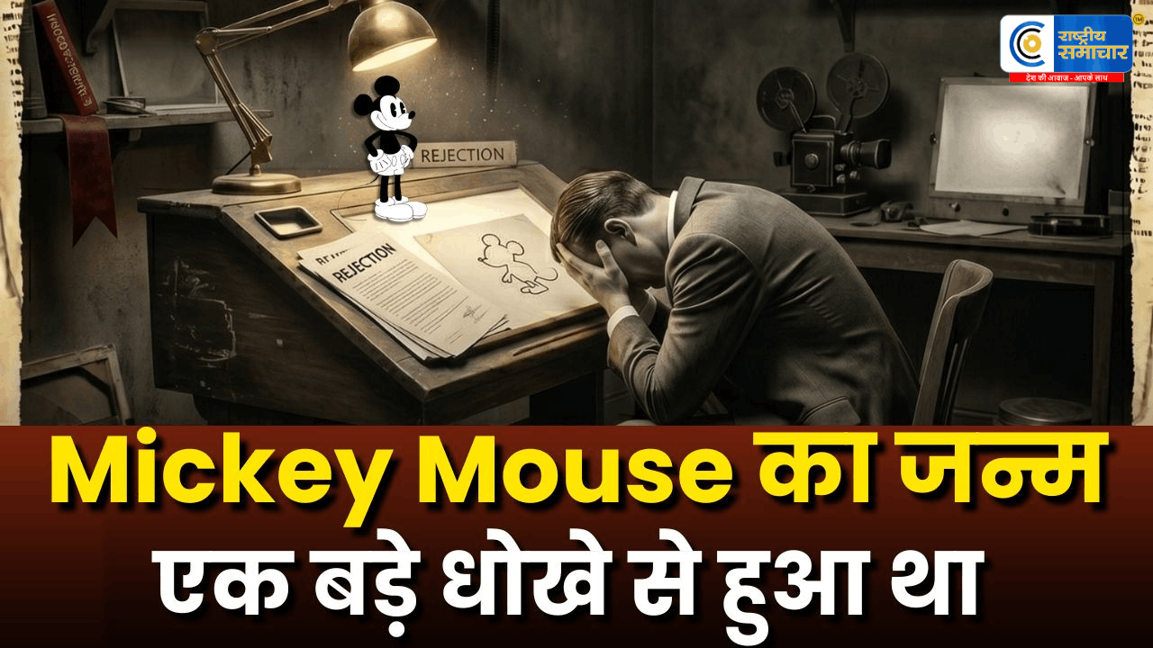 धोखे से जन्मा दुनिया का सबसे मशहूर कार्टून!कैसे एक झटके ने Mickey Mouse को बना दिया Disney की पहचान