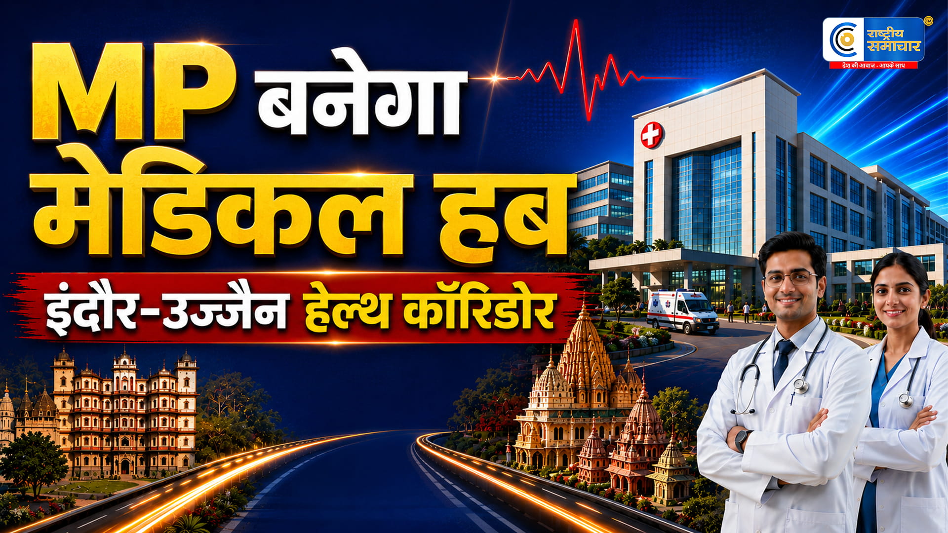 इंदौर-उज्जैनमें बनेगा मेडिकल टूरिज्म कॉरिडोर, 2000 करोड़ निवेश से बदलेगी हेल्थ और वेलनेस की तस्वीर