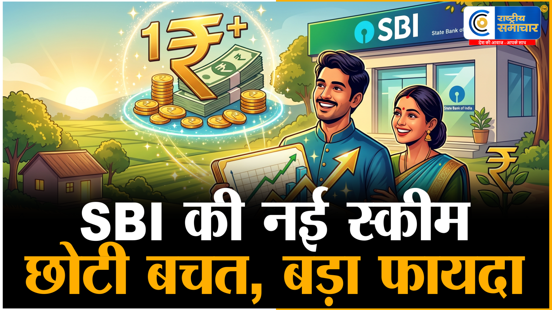 SBI हर घर लखपति स्कीम: हर महीने छोटी बचत से बनाएं ₹1 लाख या उससे ज्यादा का फंड 