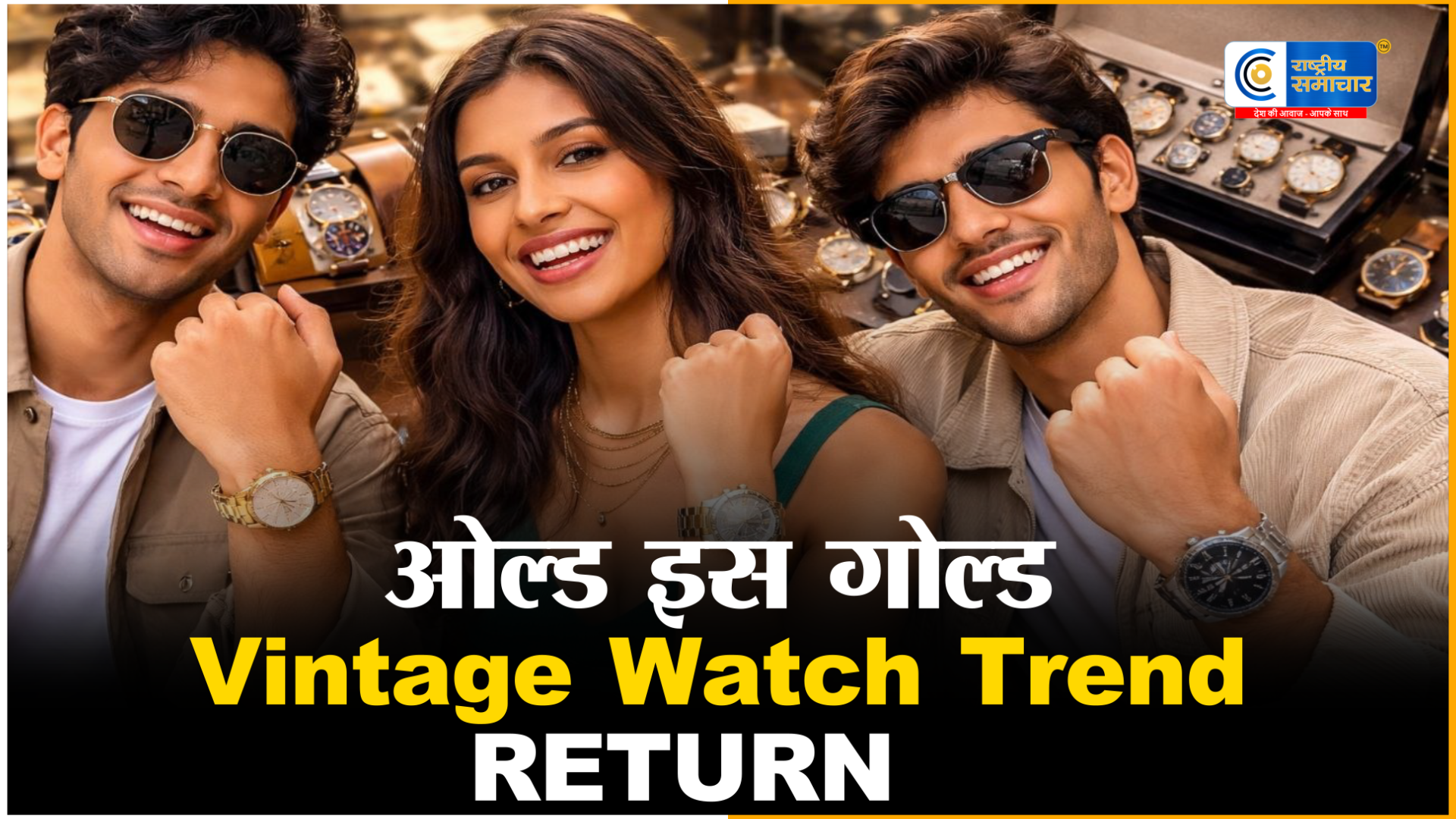 Gen-Z में विंटेज घड़ियों का बढ़ता क्रेज: सेकेंड-हैंड वॉच मार्केट में तेजी से बढ़ रहा युवाओं के लिए अब ये सिर्फ घड़ी नहीं ‘स्टाइल स्टेटमेंट’!