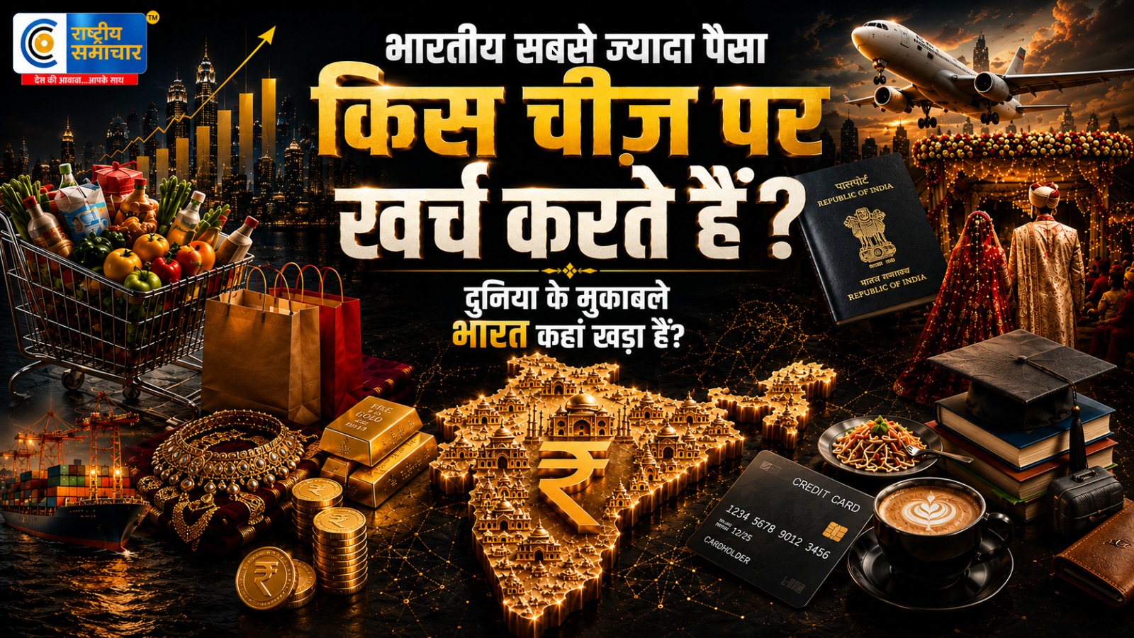सोना, शादी, फैशन से विदेश यात्रा तक खर्च के मामले में दुनिया के बड़े देशों को कड़ी टक्कर दे रहा है India ? 