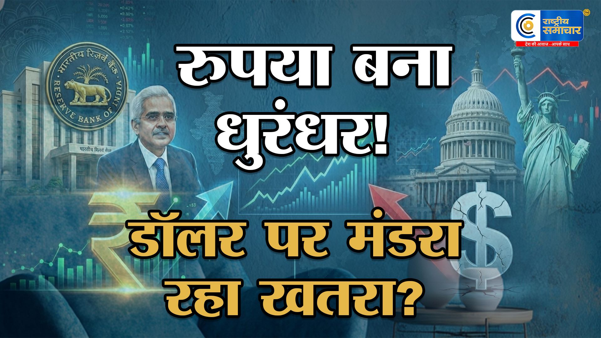 रुपये का रिवर्स अटैक!  RBI के मास्टरस्ट्रोक से 12 साल की सबसे बड़ी छलांग, क्या डगमगाएगी डॉलर की बादशाहत?