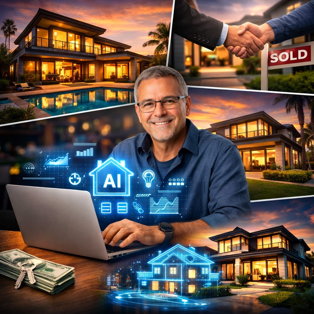 AI की मदद से 5 दिन में बिका घर:अमेरिका के फ्लोरिडा में एक शख्स ने बिना एजेंट ₹9.5 करोड़ की डील, ₹95 लाख ज्यादा मिले