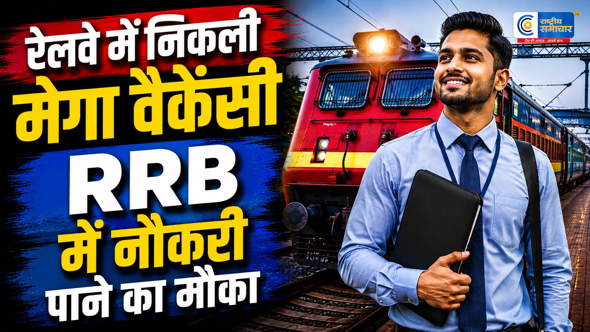 रेलवे में 6565 पदों पर निकली मेगा भर्ती!10वीं पास से लेकर इंजीनियरिंग ग्रेजुएट तक के लिए सुनहरा मौका