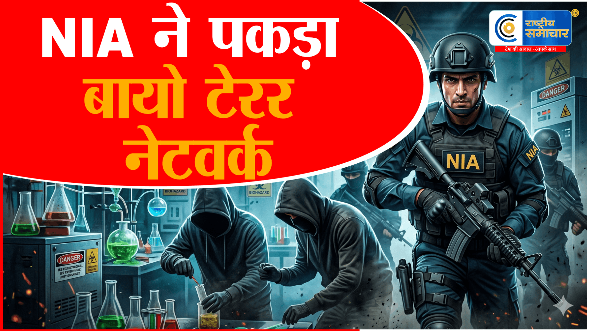 ISIS से जुड़ाडॉक्टर बना बायो टेरर का मास्टरमाइंड! NIA ने 3 आरोपियों के खिलाफ दाखिल की चार्जशीट