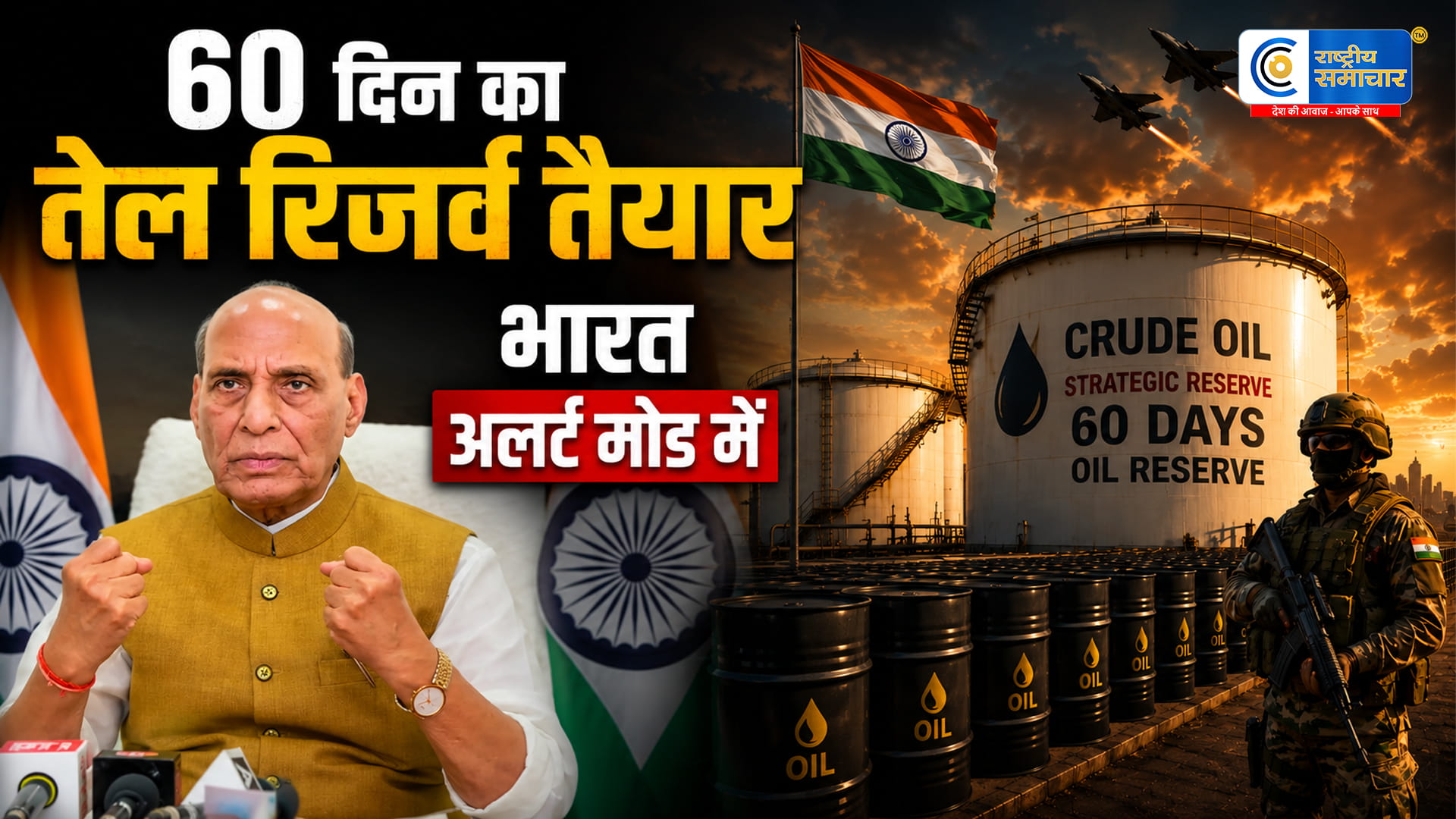 पश्चिम एशिया संकट पर बड़ी बैठक:भारत के पास 60 दिन का कच्चा तेल, 45 दिन का LPG स्टॉक; सरकार ने कहा—घबराने की जरूरत नहीं