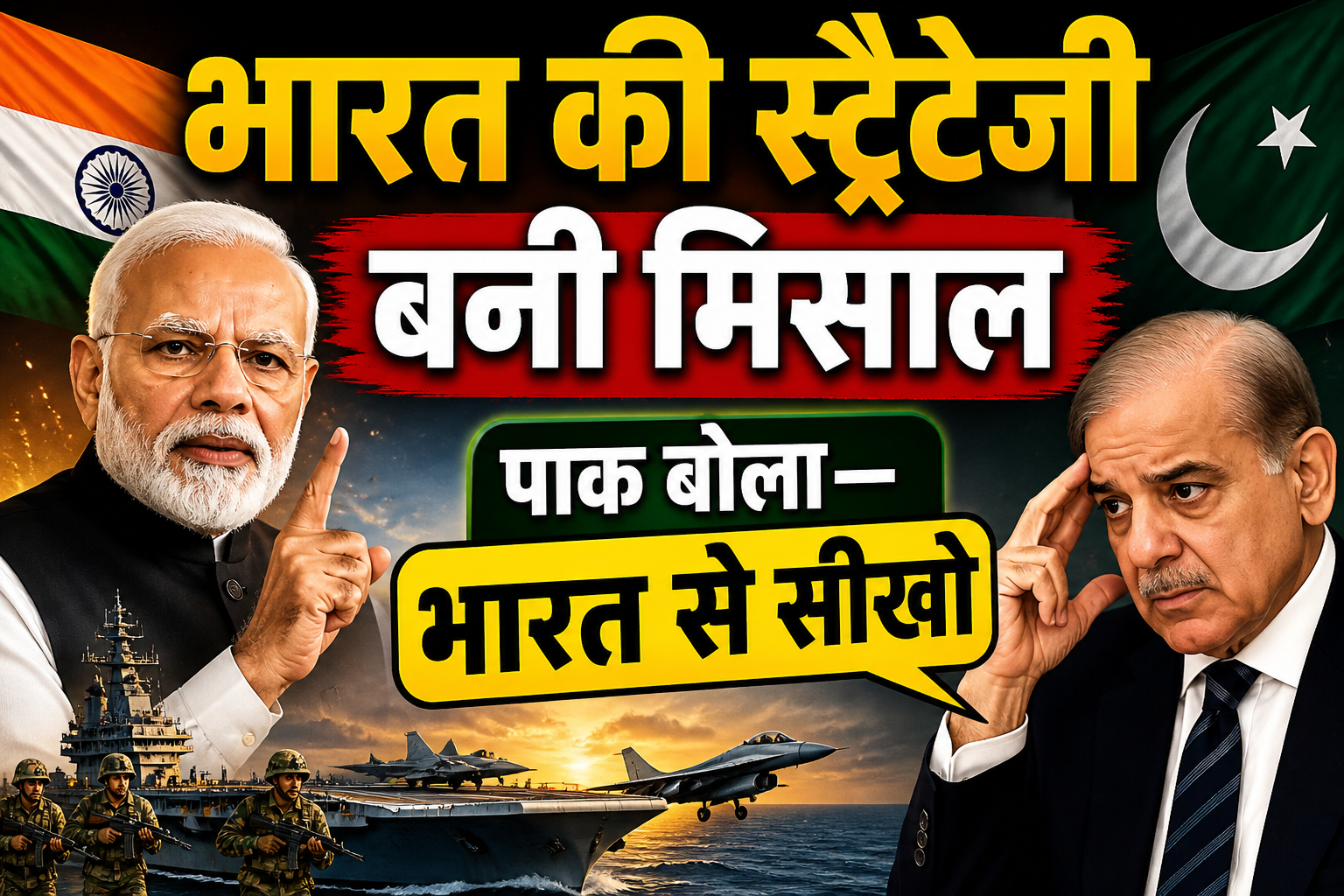 पाकिस्तान ने माना भारत का दम! भारत की रणनीति बनी दुनिया के लिए मिसाल, पड़ोसी देश भी कर रहे सराहना
