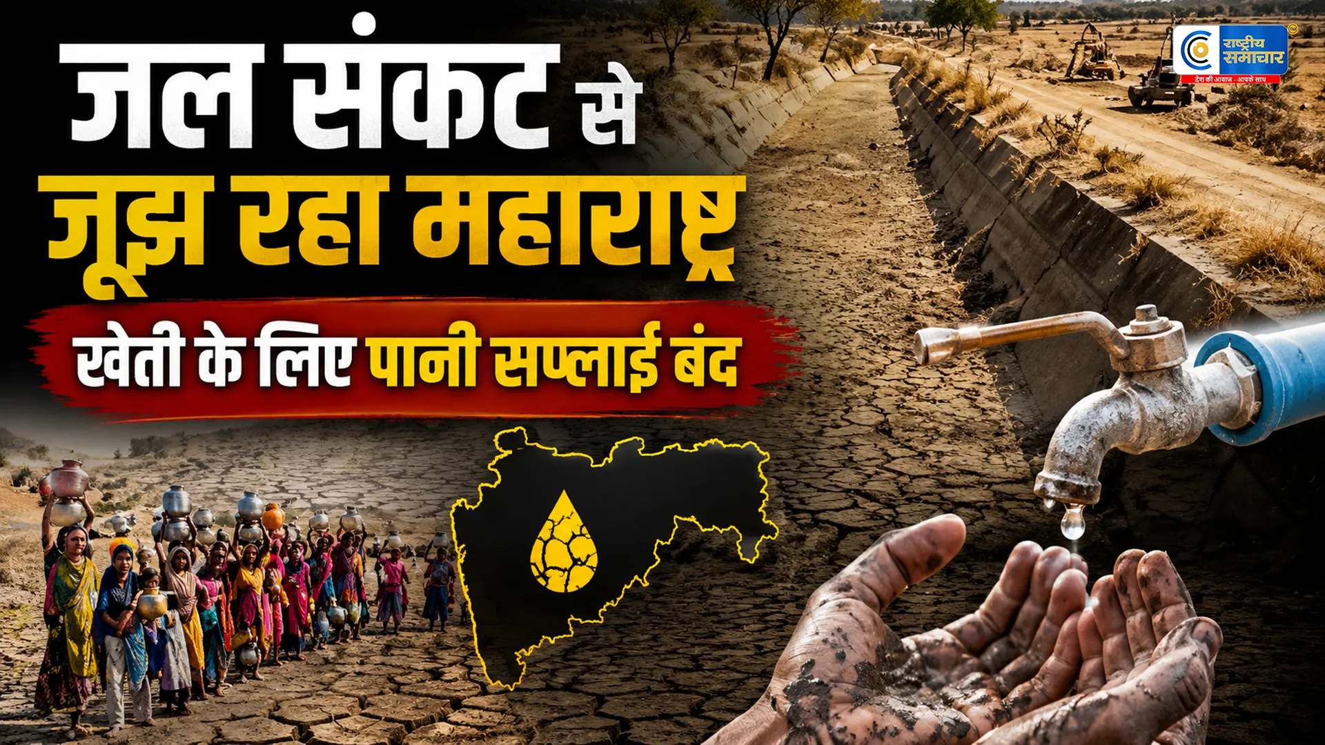 महाराष्ट्र में जल संकट गहरायापुणे में पानी सप्लाई के लिए लागू हुआ ऑड-इवन फॉर्मूला,बांधों में जलस्तर खतरनाक स्तर पर पंहुचा 