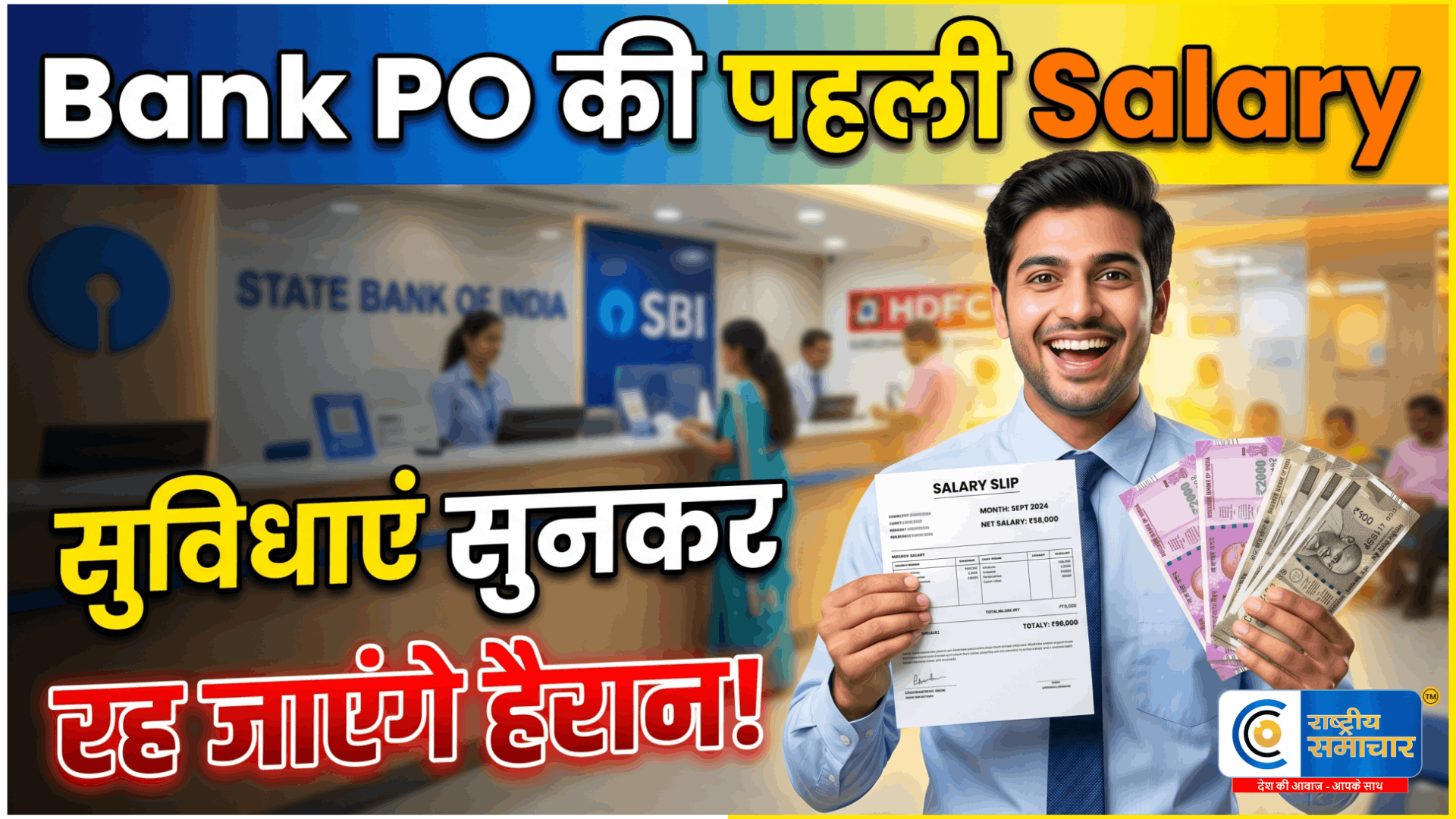 बैंक PO की पहली सैलरी स्लिप वायरलइन-हैंड सैलरी और सुविधाओं ने चौंकाया,40 दिनों में ₹98,745 की इन-हैंड सैलरी