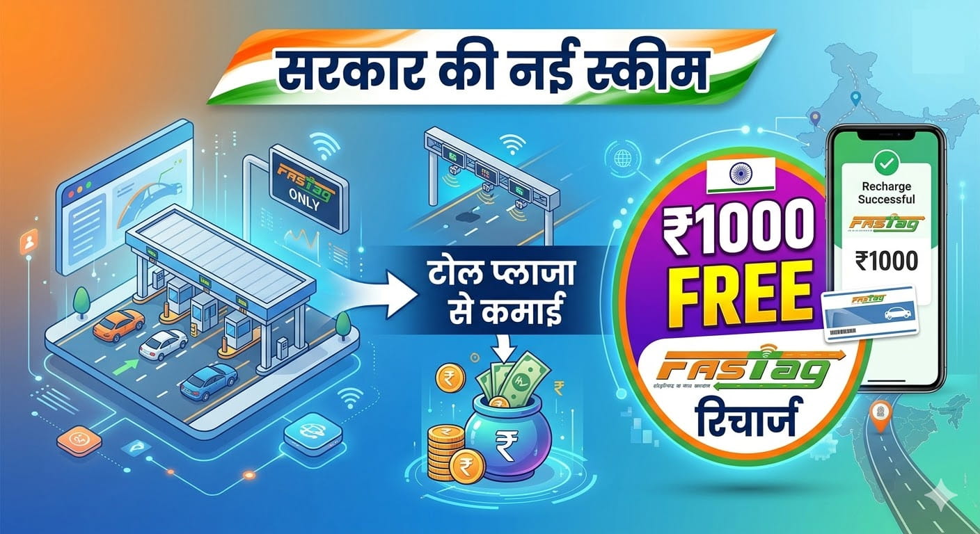 FASTag New Scheme: टोल प्लाजा के गंदे टॉयलेट की फोटो भेजो पाओ ₹1000 का रिचार्ज!