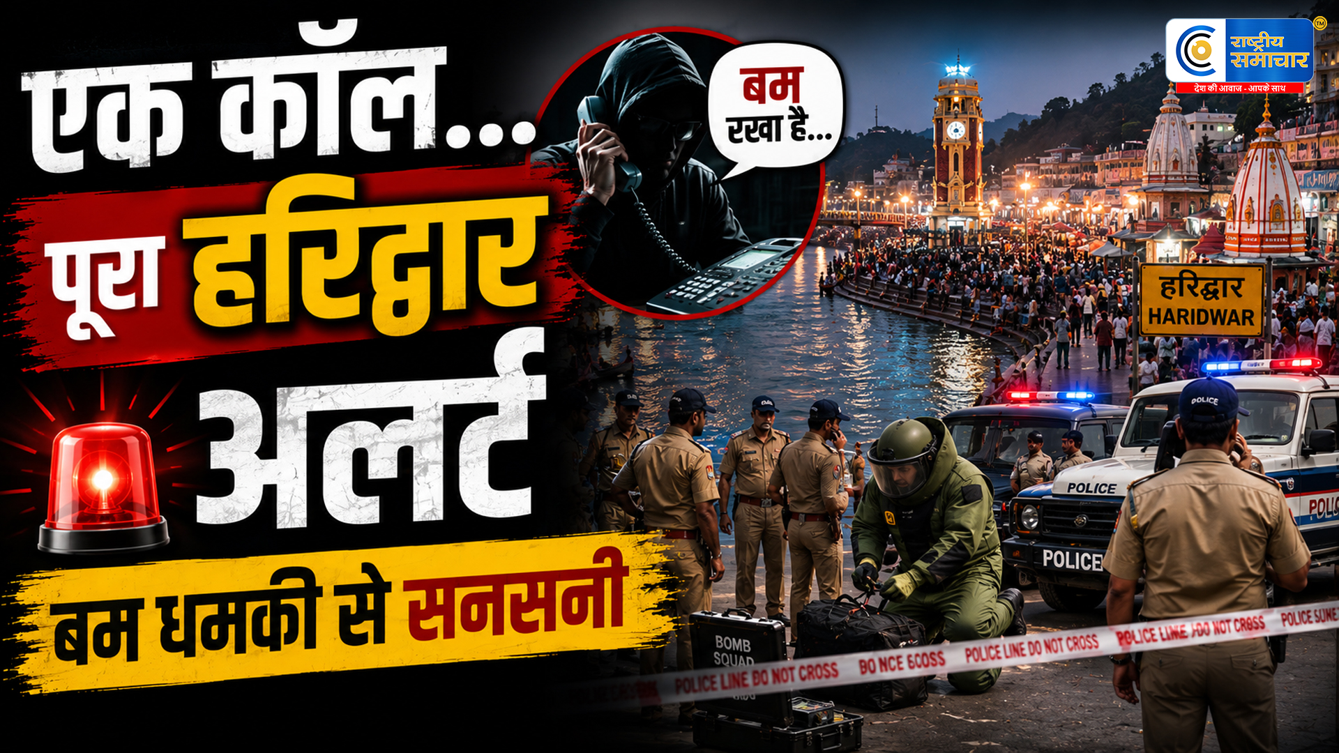 4 दिन में उड़ा दूंगा…हर की पैड़ी को मिली बम धमकी, कॉल ट्रेस होते ही खुल गया बड़ा राज  