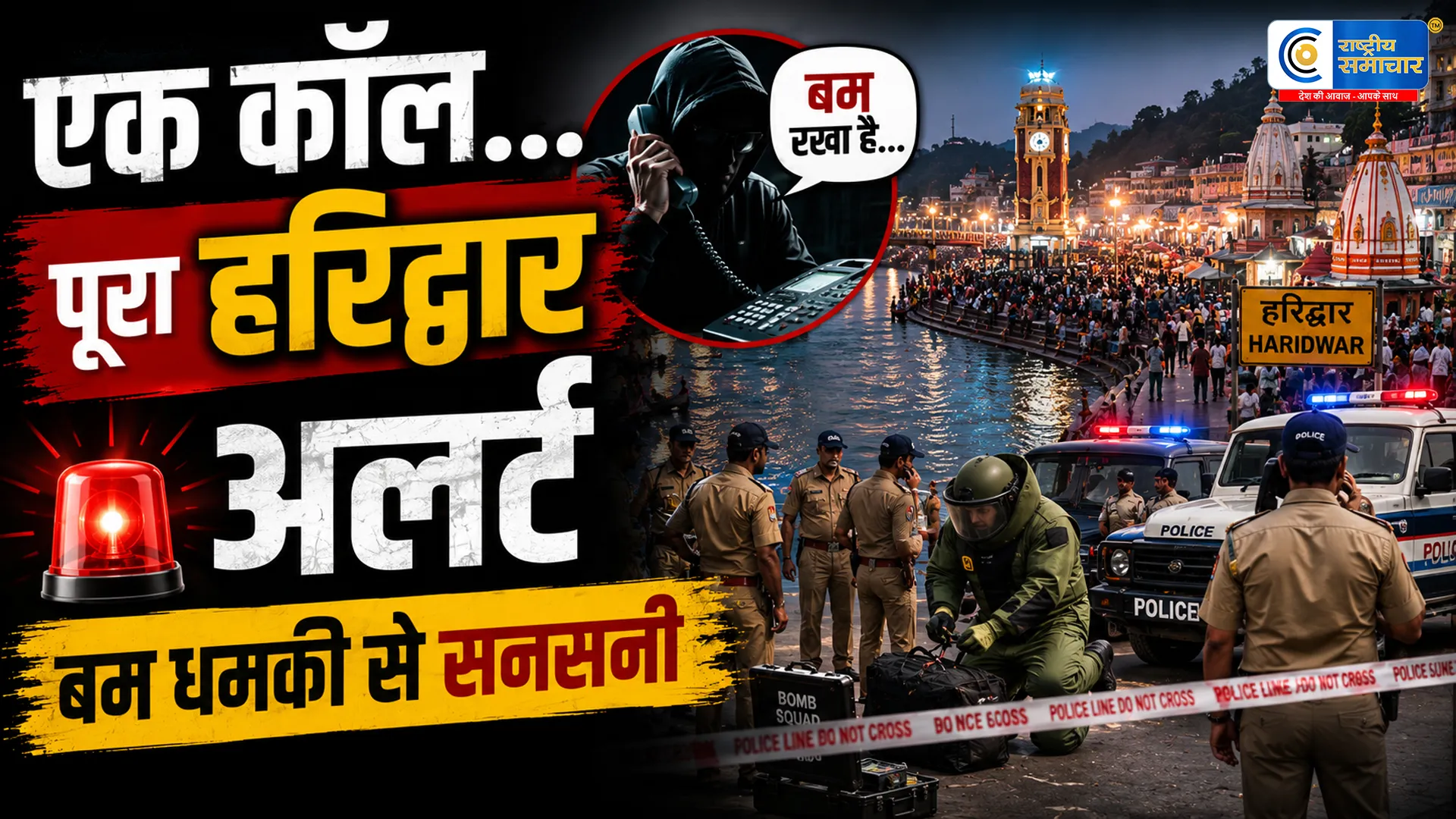 4 दिन में उड़ा दूंगा…हर की पैड़ी को मिली बम धमकी, कॉल ट्रेस होते ही खुल गया बड़ा राज  