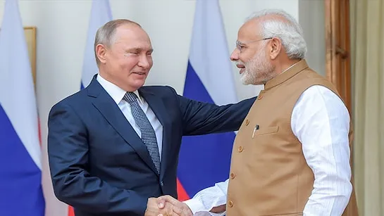 भारत के दो दिवसीय दौरे पर रूसी राष्ट्रपति पुतिन : भारत-रूस की 78 साल पुरानी दोस्ती को मजबूत करेंगे मोदी-पुतिन 