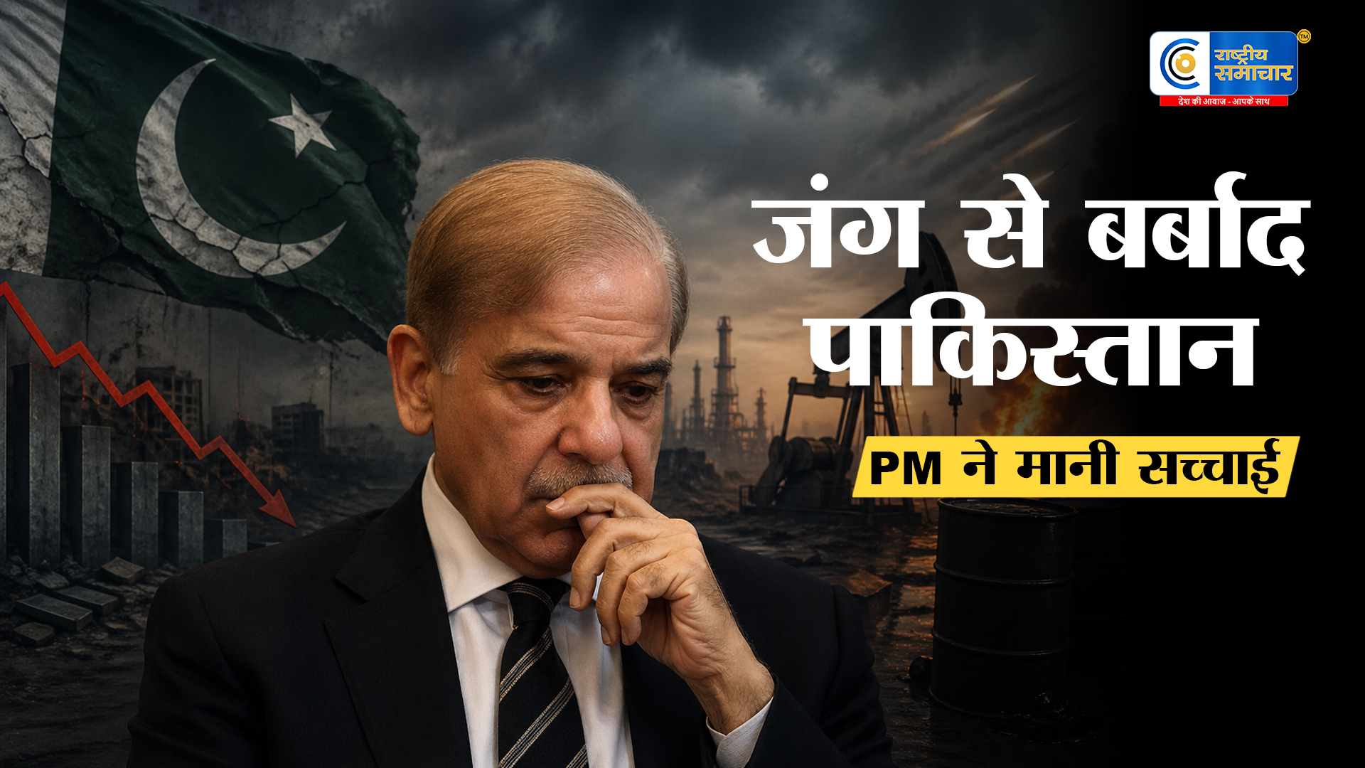 ईरान जंग से पाकिस्तान कंगाल! PM शहबाज शरीफ ने कबूला,तेल बिल $300M से $800M पहुँचा,अर्थव्यवस्था बर्बाद