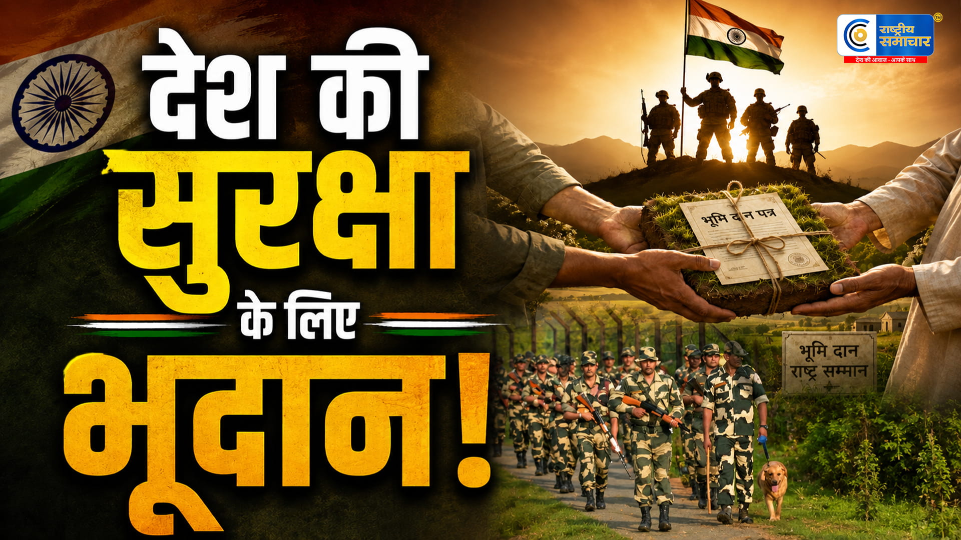 बांग्लादेश बॉर्डर पर हिंदू परिवार दे रहे जमीन का दान-फेंसिंग के लिए दी जमीनें, बोले- “देश सुरक्षित होगा तो हम भी रहेंगे सुरक्षित ”