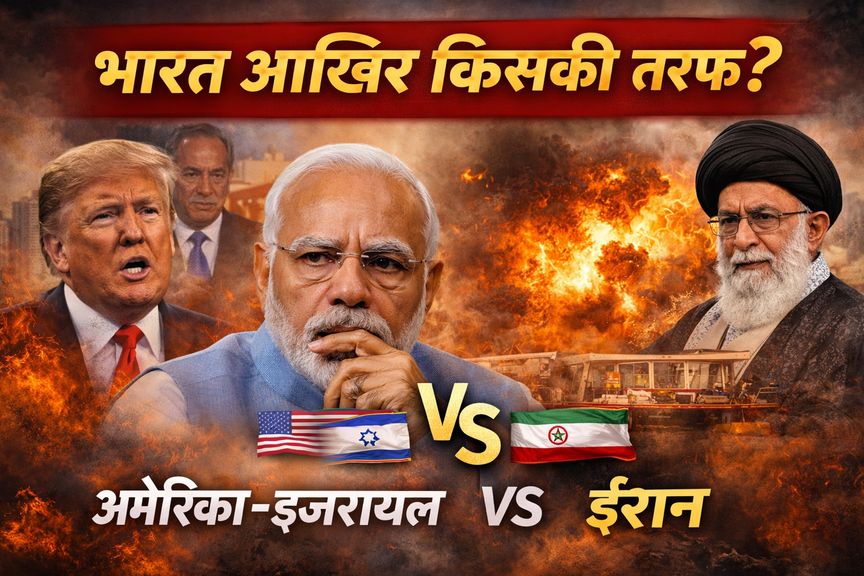  संपादकीय / editorial - ईरान और इजराइल अमेरिका की जंग :भारत किसकी तरफ, ट्रंप के शैतानी दिमाग ने एक तीर से दो निशाने लगा दिए 