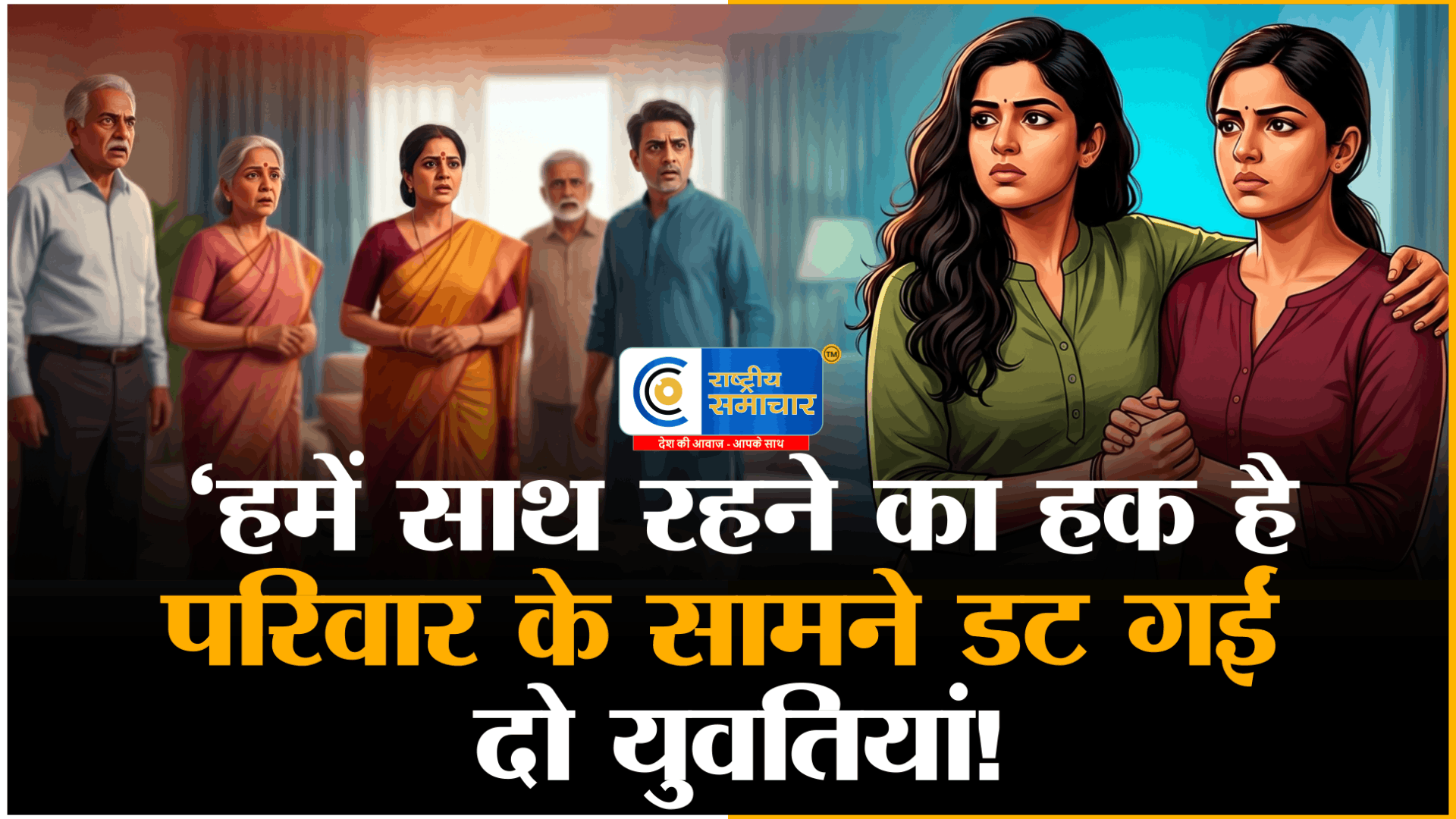 हमें शादी करने का पूरा हक मुरादाबाद में दो बालिग युवतियों ने परिवार और समाज के खिलाफ लिया बड़ा फैसला