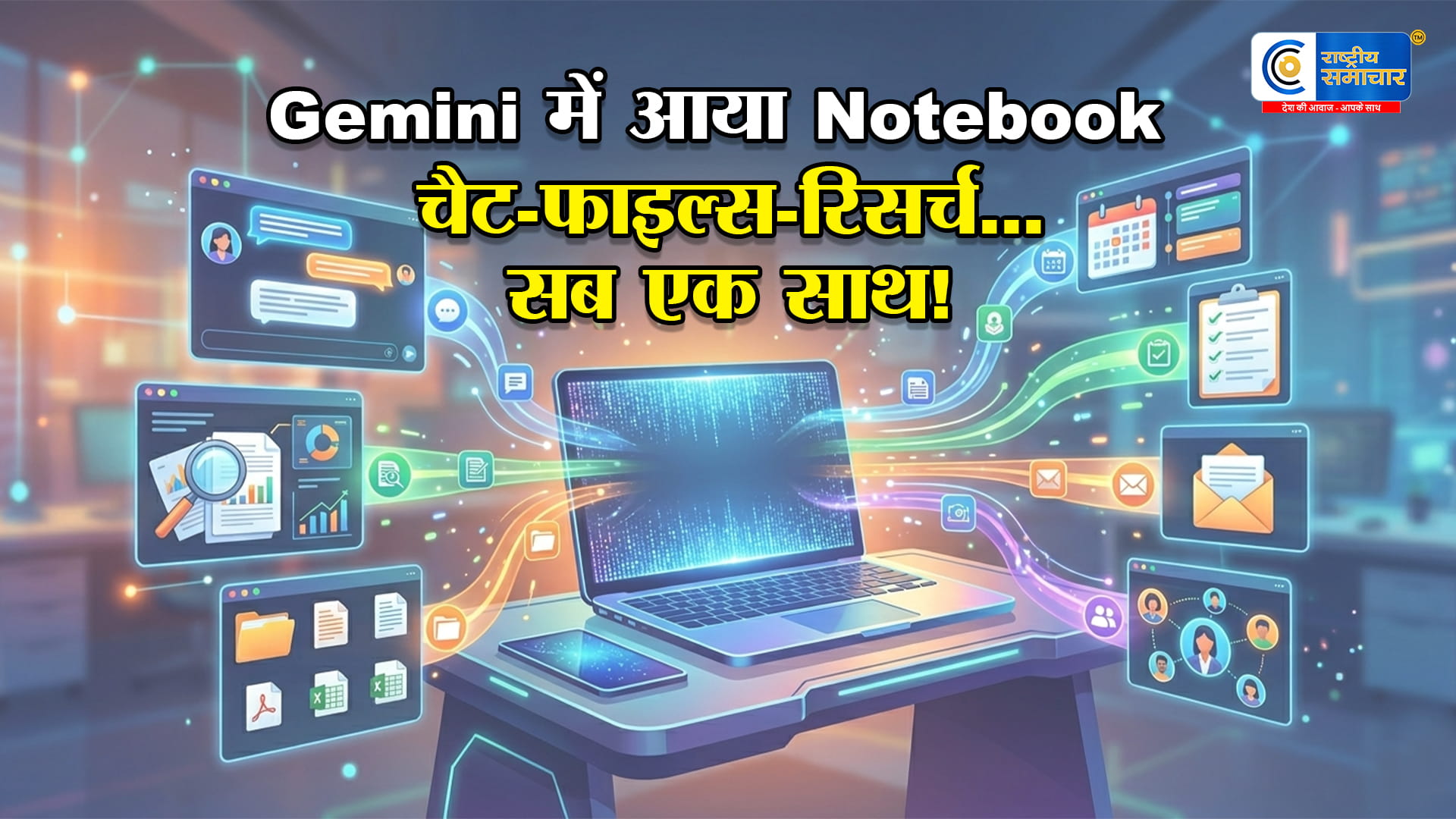 Google का बड़ा AI दांव! Gemini में आया Notebook फीचर, अब चैट-रिसर्च-फाइल्स सब एक ही जगह मैनेज