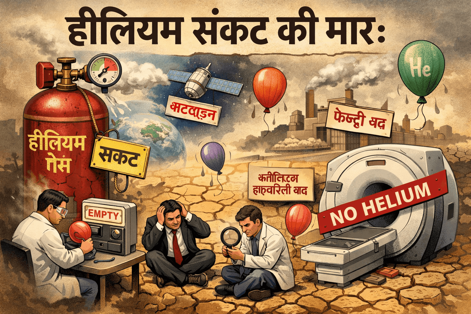 हीलियम संकट की मार: MRI स्कैन की कीमतें आसमान छू रही हैं, अस्पतालों और स्वास्थ्य तकनीक पर गहरा प्रभाव