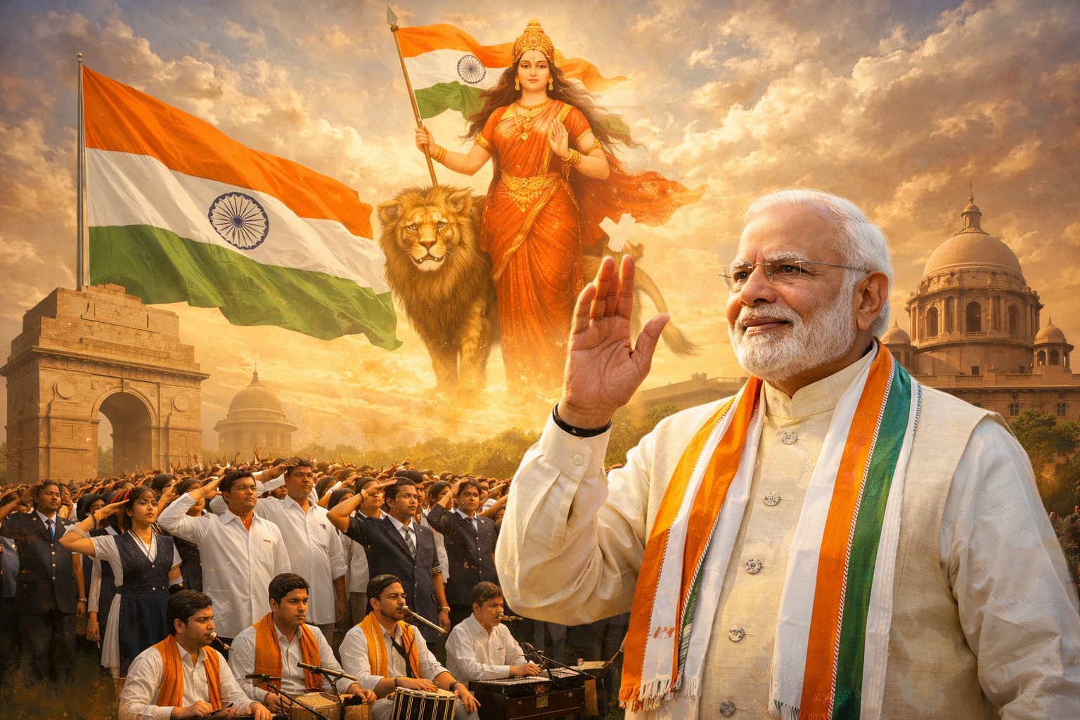  वंदे मातरम् के 150 साल पूरे, मोदी सरकार का बड़ा फैसला :सरकारी कार्यक्रमों में 'वंदे मातरम्' गीत के 6 छंद अनिवार्य 